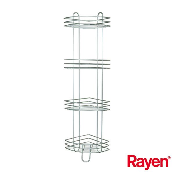 023-2071.jpg RAYEN BATH CORNER 4 SHELVES - Image 1