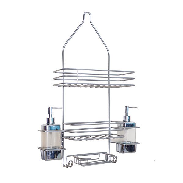 023-2073.jpg RAYEN SHOWER CADDY W/DISPENSERS - Image 1
