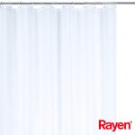 RAYEN SHOWER CURTAIN WHITE