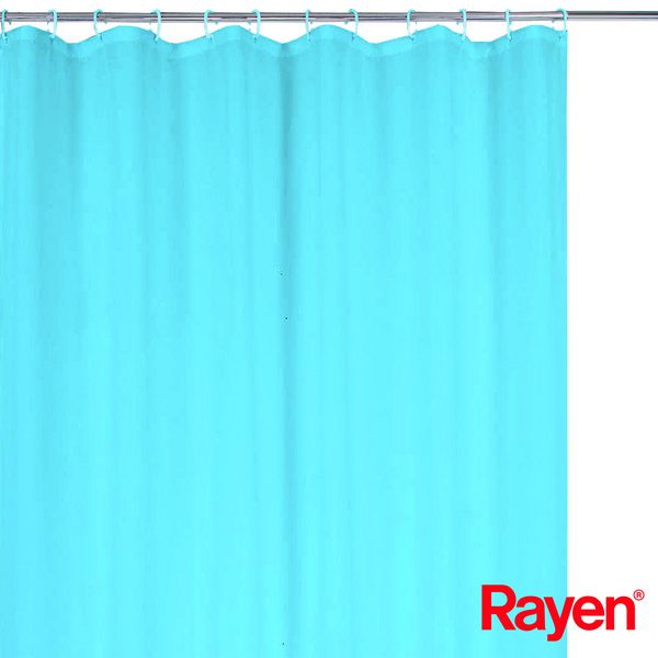 023-2349.04.jpg RAYEN SHOWER CURTAIN BLUE - Image 1
