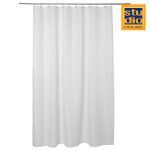 GUOCHI SHOWER CURTAIN SOLID WHITE