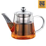 PERFECT GLASS TEA POT  650ML 10X19X13.5CM