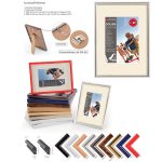 SOLIDS PHOTOFRAME  21x29.7 (A4) SILVER