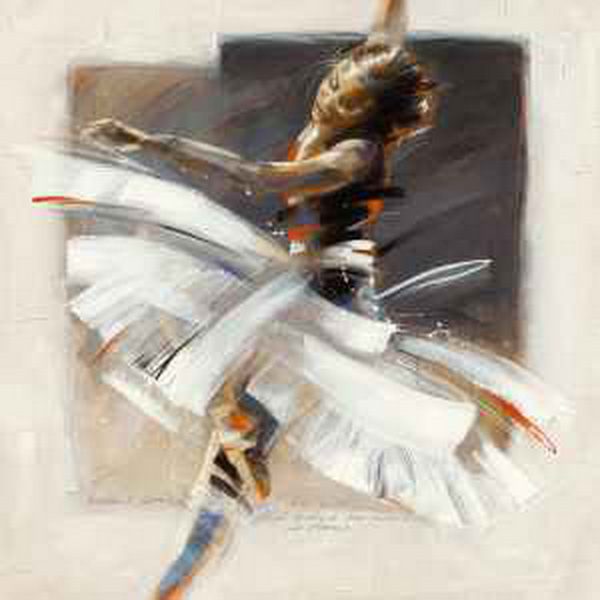195-03078.jpg VELOUR PAINTING 40X40 DANCE 2 - Image 1