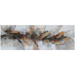 VELOUR PAINTING 50X150 AUTUMN FLOWERS