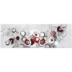 VELOUR PAINTING 50X150 CIRCLES