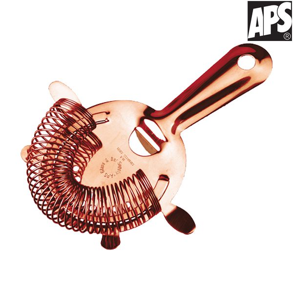 210-20076.jpg APS COCKTAIL STRAINER COPPER - Image 1