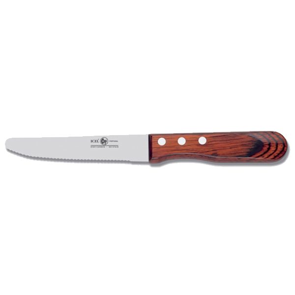 210-343675.jpg ICEL PROFESSIONAL STEAK KNIFE WOODEN - Image 1