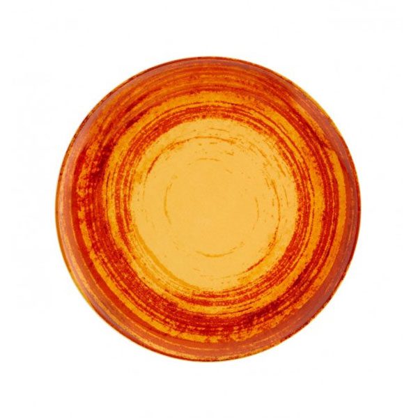 210-44089.jpg MANDARINE FRUIT PLATE 22 ORANGE - Image 1