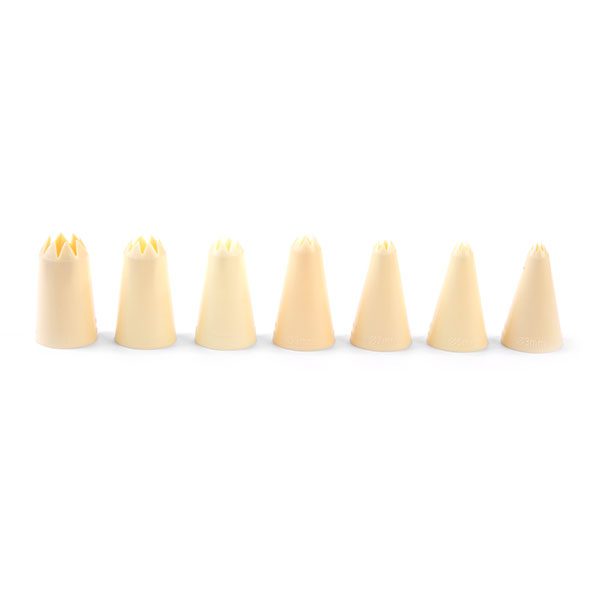 210-55111.jpg HENDI ICING TIPS SERRATED S/7 - Image 1
