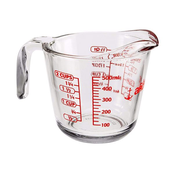210-551778.jpg MEASURE GLASS JUG 0.5LT - Image 1