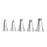 HENDI ICING TUBES SERRATED S/5
