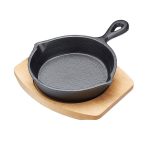 KC CAST IRON PAN ON WOOD 13