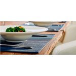 APS PVC PLACEMAT 45X33 BLACK - Image 3