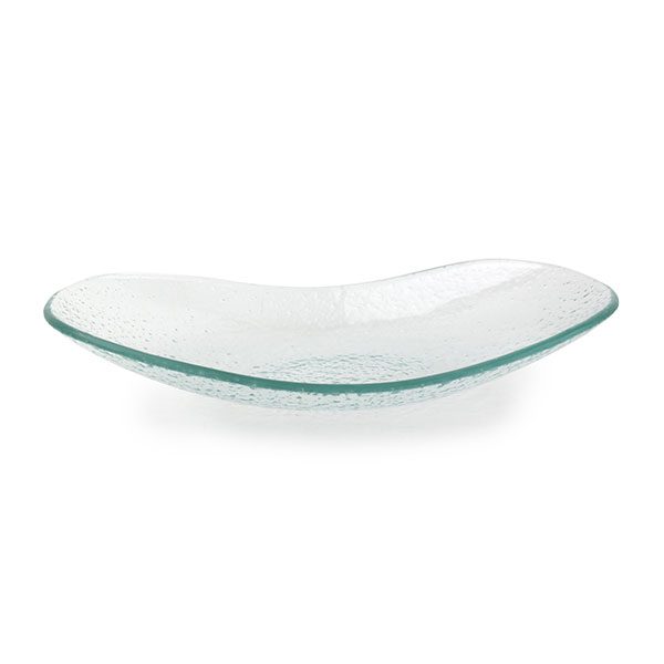 210-63666.jpg AERTS GLASS BOWL OVAL 26 - Image 1