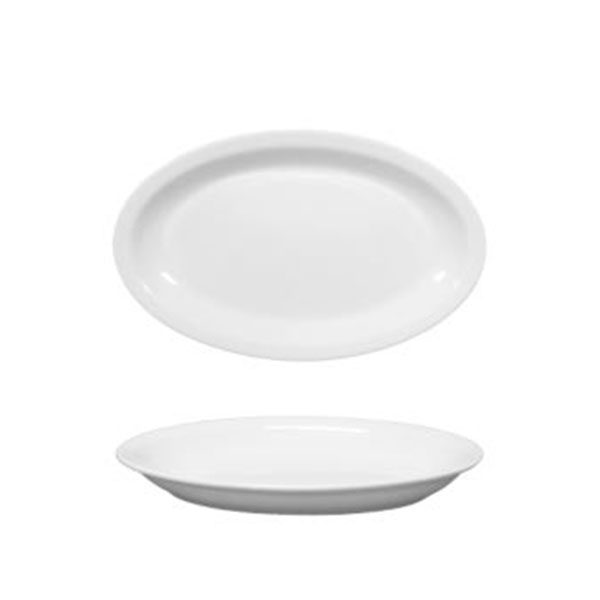 220-39001.jpg ROMA OVAL PLATE 27 - Image 1