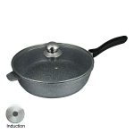DOMUS DEEP FRYPAN W/LID 28