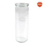 WECK CYLINDRICAL JAR 600ML Ø60X210H