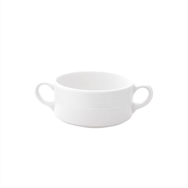 231-40775.jpg ECLIPSE SOUP BOWL 30CL W/2 HANDLES - Image 1