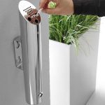 hendi wall mounted ashtray