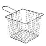 LEONE WIRE BASKET S/S SQUARE 13X10