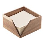 LEONE NAPKIN HOLDER ACACIA 19