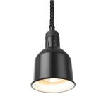 HENDI HEAT LAMP INFRARED CYLINDRICAL BLACK
