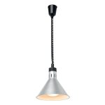 HENDI HEAT LAMP INFRARED CONICAL SILVER - Image 2