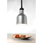HENDI HEAT LAMP INFRARED CYLINDRICAL SILVER
