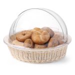 HENDI BASKET PP ROUND BEIGE 40X9 - Image 2