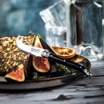 LAGUIOLE CHEESE KNIVES BLACK S/3 IN WOODEN TRAY - Image 4
