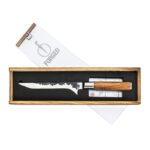 FORGED KNIFE BONING 15CM OLIVE WOOD - Image 2