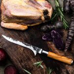 FORGED KNIFE BONING 15CM OLIVE WOOD - Image 5