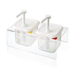 ARAVEN CONTAINER PP W/PUMP GN 1/9 1.5L - Image 2