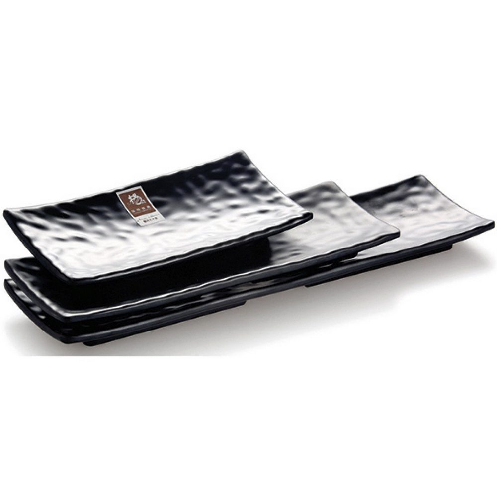 210-031009-pks-platter-melamine-37x11-black-mat PKS PLATTER MELAMINE 37X11X2.4CM BLACK MAT - Image 1