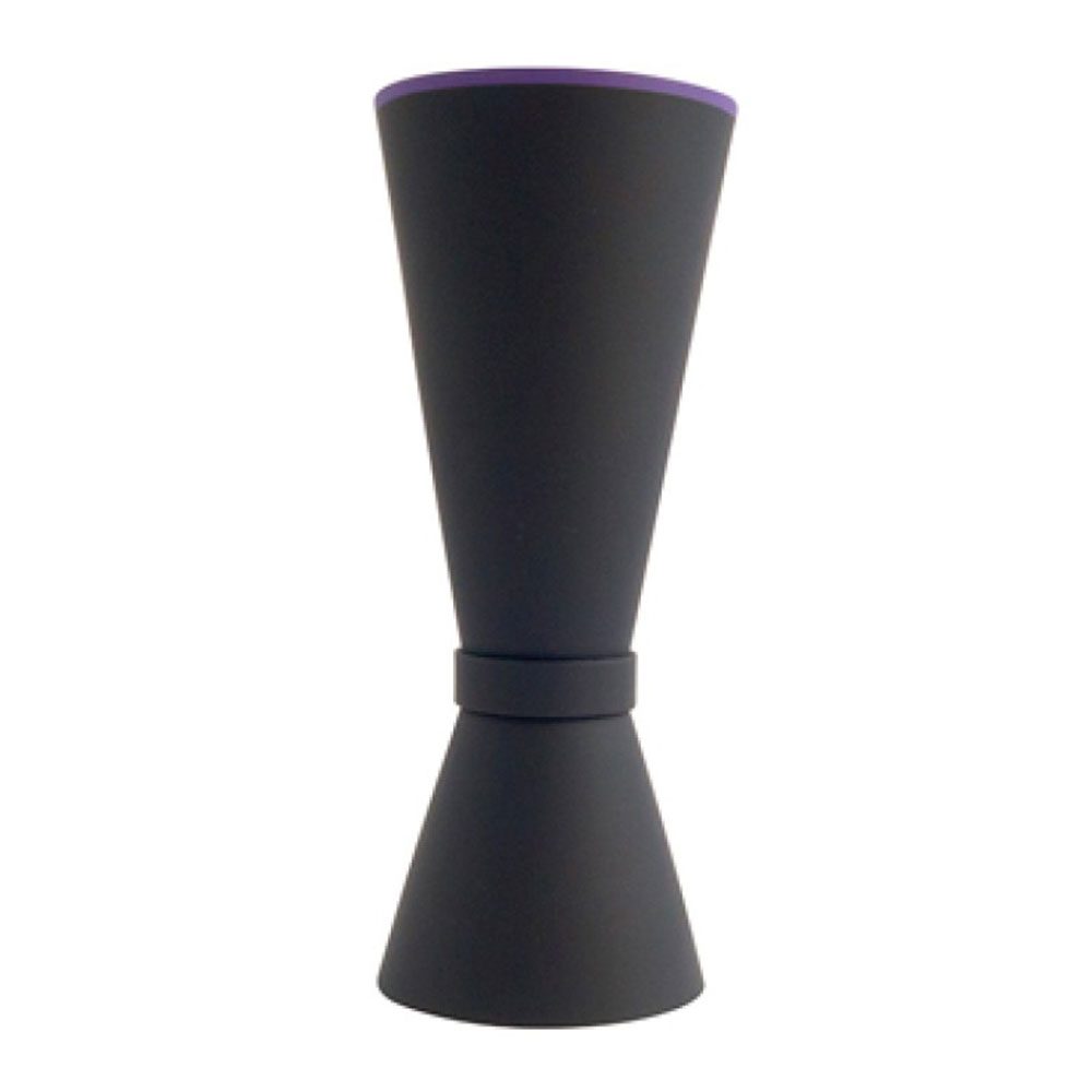 210-015936-aps-jigger-double-3-6-cl-inox-soft-touch-black APS JIGGER DOUBLE 3/6CL INOX/RUBBER - Image 1