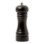 PKS PEPPER MILL WOODEN 15CM CERAMIC BLACK MAT