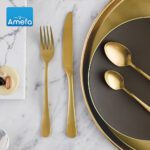 AUSTIN CAKE FORK 14CM GOLD MATT - Image 4