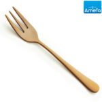 AUSTIN CAKE FORK 14CM GOLD MATT