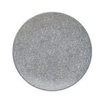 GAUFRE PLATE FLAT 27CM GREY