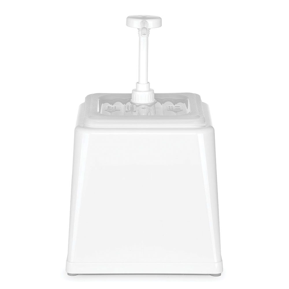 210-203545-210-203545-hendi-dispenser-gn-1-6-20cm-white_02 HENDI CONTAINER PP W/PUMP GN 1/6 2.5L WHITE - Image 1