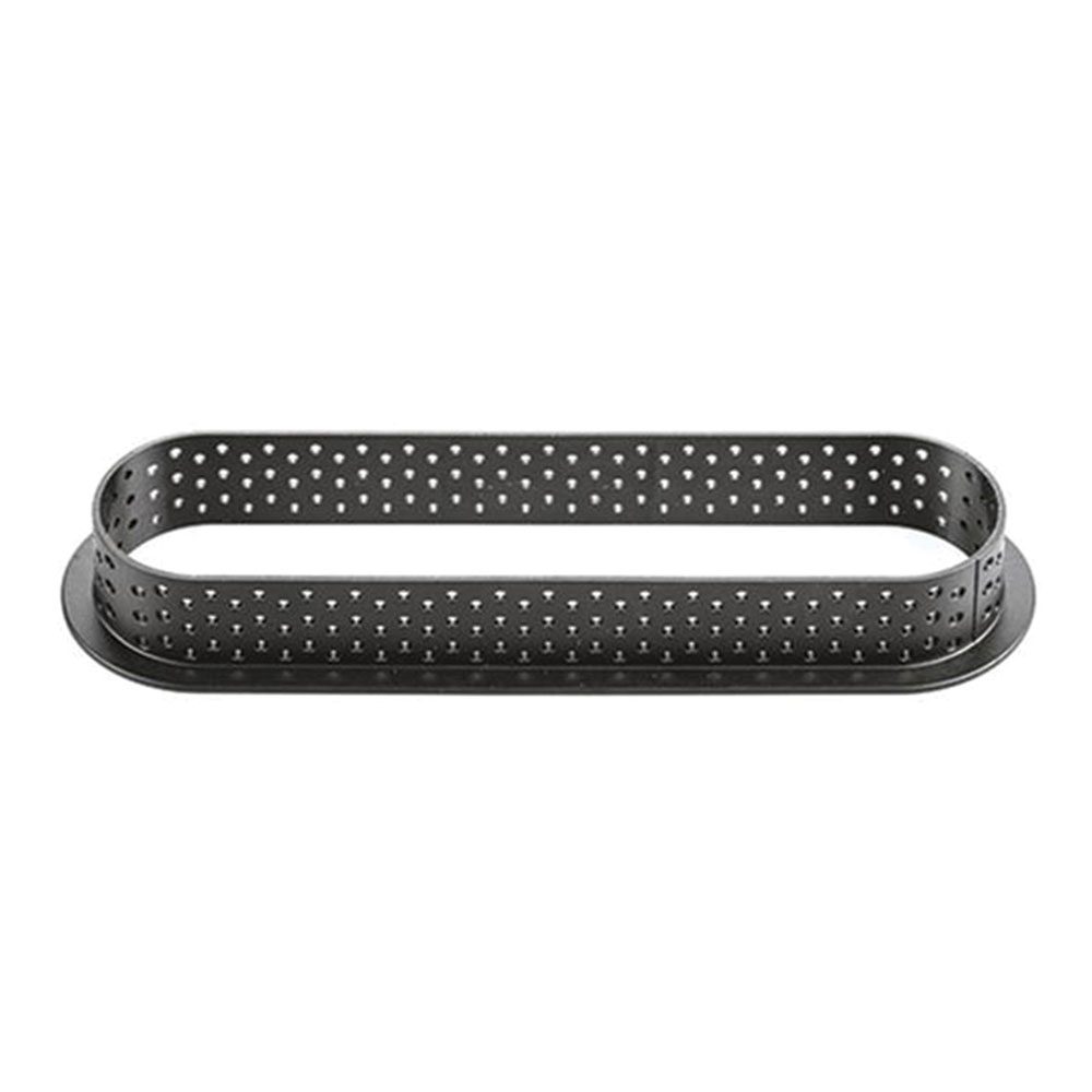 210-311880-silikomart-oval-rings-tart SILIKOMART RINGS TARTE OBLONG 14.6X3.4X2 X6 - Image 1