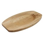 PARILLA TRAY WOOD FOR PAN OVAL 32X18X1.5