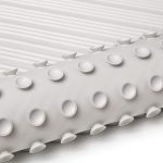 RAYEN SHOWER MAT RUBBER 50X50 CM. WHITE - Image 3