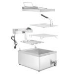 HENDI DEEP FRYER DOUGHNUT 12L 3500W 63X86X44CM - Image 5