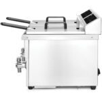 HENDI DEEP FRYER INDUCTION 2X8L 7000W W/DRAIN TAP 57X60X41CM - Image 8