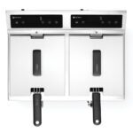 HENDI DEEP FRYER INDUCTION 2X8L 7000W W/DRAIN TAP 57X60X41CM - Image 10