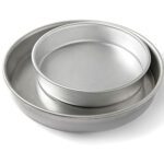 PKS BAKING PAN ROUND AL. W/RIM ø36X5CM