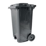 PEDAL BIN W/WHEELS 120L