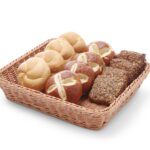HENDI BREAD BASKET PP GN 1/1 63X32.5X6.5CM BROWN - Image 5